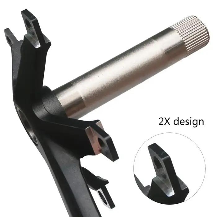 152mm 165mm 170mm 130BCD pédalier de vélo creux intégré simple vitesse 5 clous pliant vélo de route