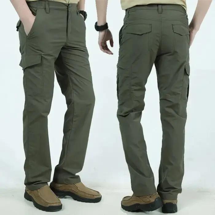 Pantalon tactique militaire Cargo pour hommes, imperméable, décontracté, résistant à l'usure, multi-