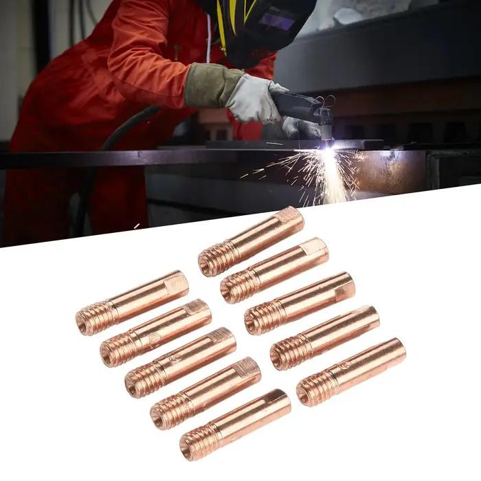 Buses de soudage à pointe de contact, torche de soudage M6, outil de soudage, 0.6mm, 0.8mm, 0.9mm, 1
