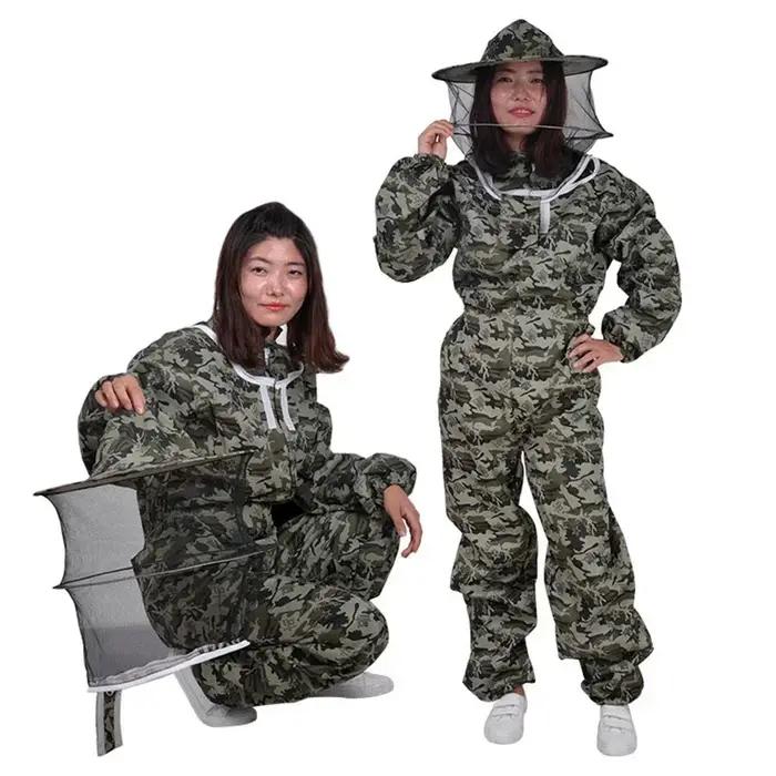 Vêtements de protection anti-abeille pour apiculteur, CamSolomon, équipement professionnel pour l'ap