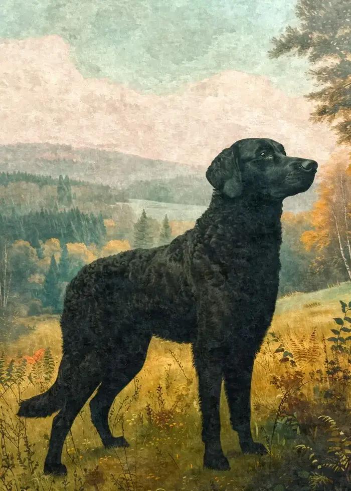 Vintage Dog RentBoard Spitz Basset Hound Hunting Poster, Canvas Printing Wall Art Picture for Farmho