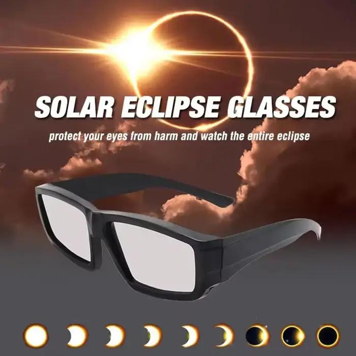 Lunettes d'observation astronomique filtres éclipse solaire observation complète 3D extérieur