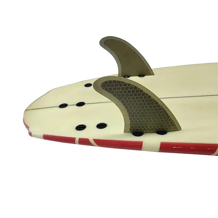 UPSURF FCS 1 Twin Fins Stabilizer Quilhas 2pcs Side Fins Double Tab aletas Honeycomb Surf Fins Surfb