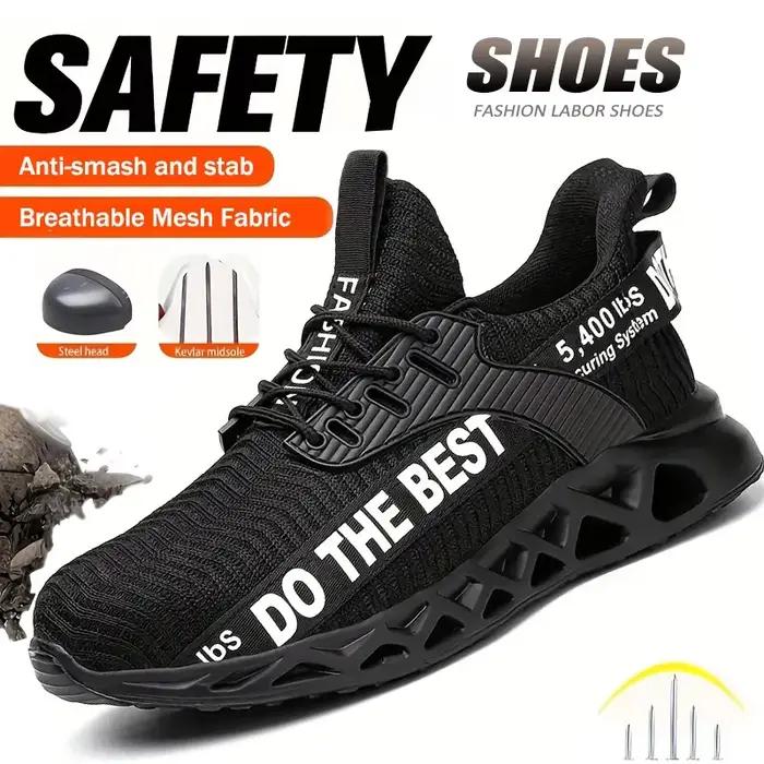 Chaussures de sécurité hommes pour baskets de travail femmes