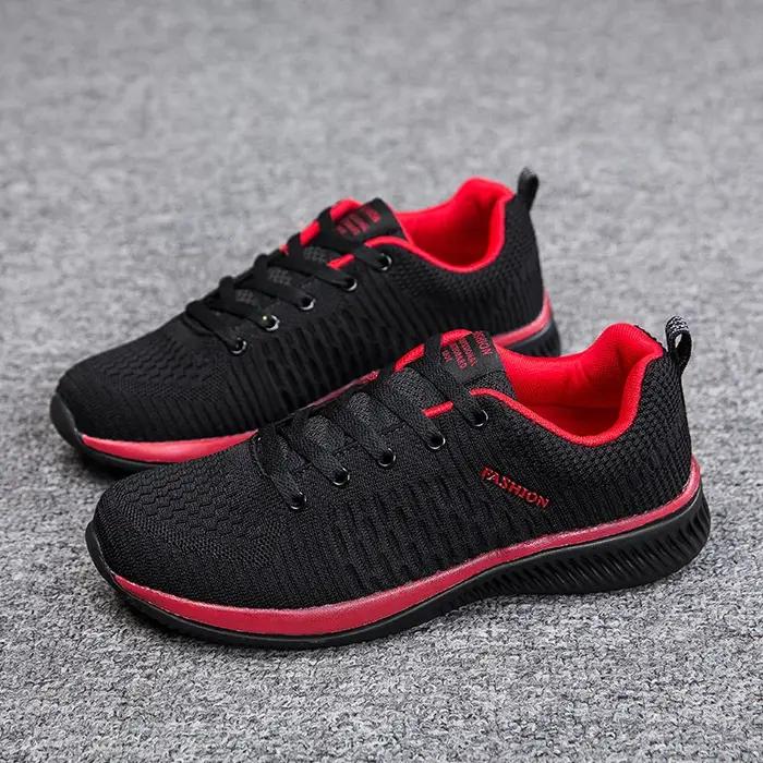 Offre spéciale chaussures de course légères hommes femmes baskets respirantes grande taille 47 48 ba