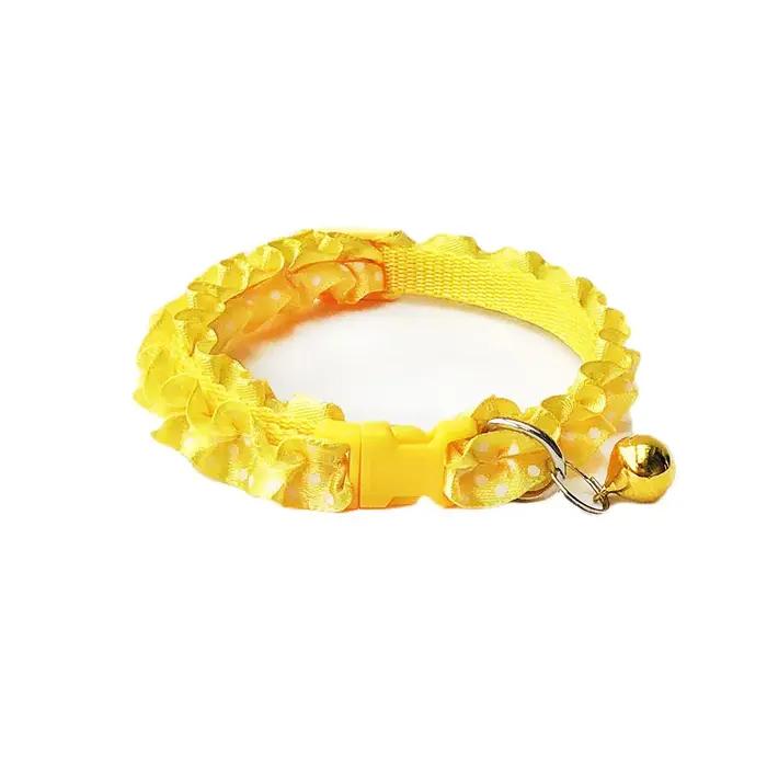 Petit collier réglable avec clochette pour animal de compagnie