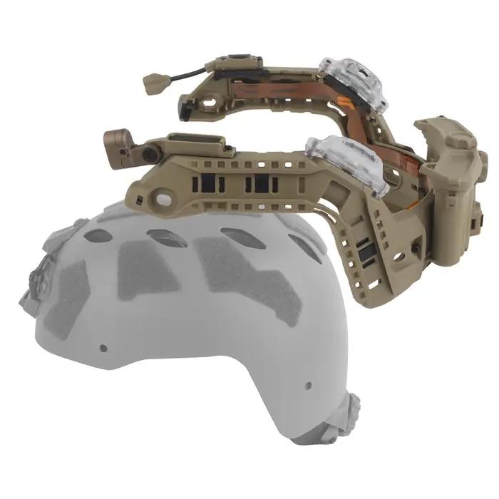Rail ARC tactique avec boîtier batterie et lumières LED pour chasse nocturne et jeux d'Airsoft élégant et robuste pour homme et femme
