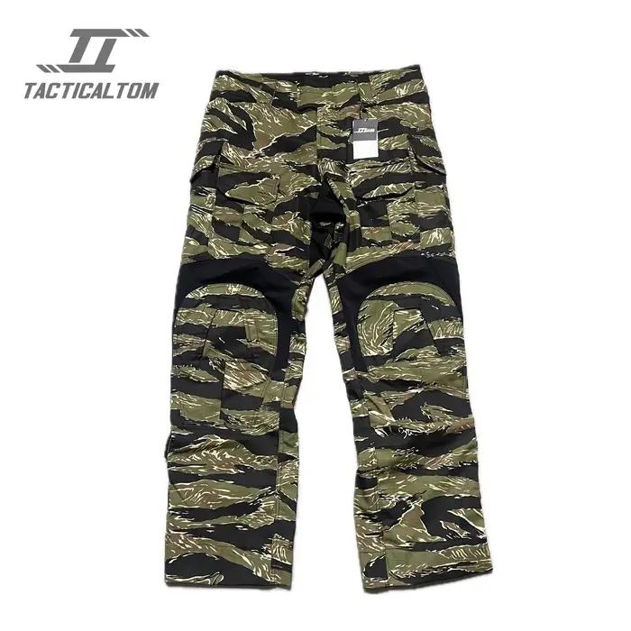 Combinaison tactique camouflage tigre jungle Tactical Tom GEN3 pantalon militaire passionnés