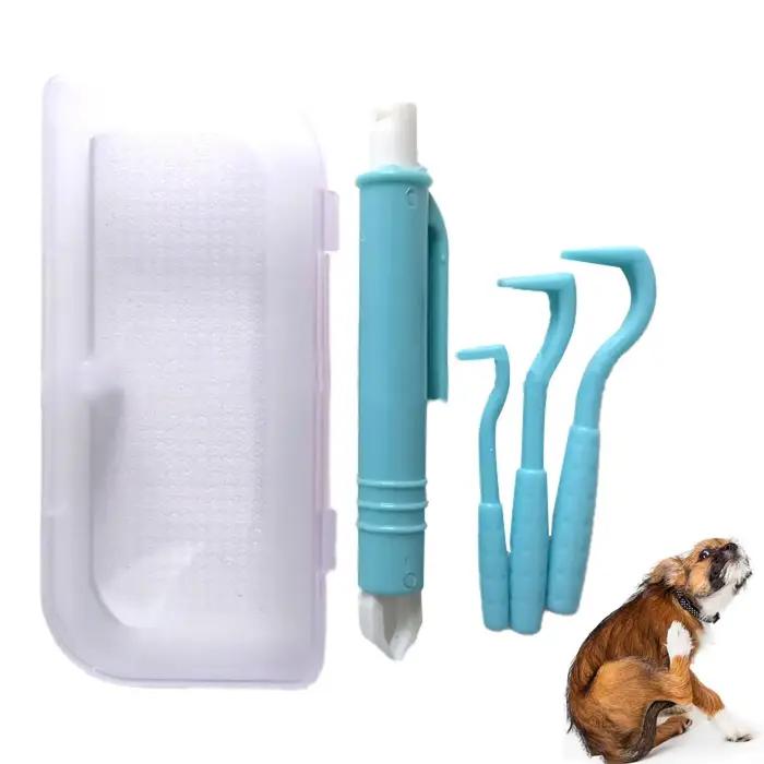 Kit de 4 pinces à tiques pour chiens