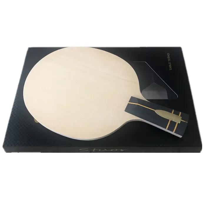 Stuor Nobilis GOLD – raquette de Tennis de Table Hinoki en Fiber de carbone