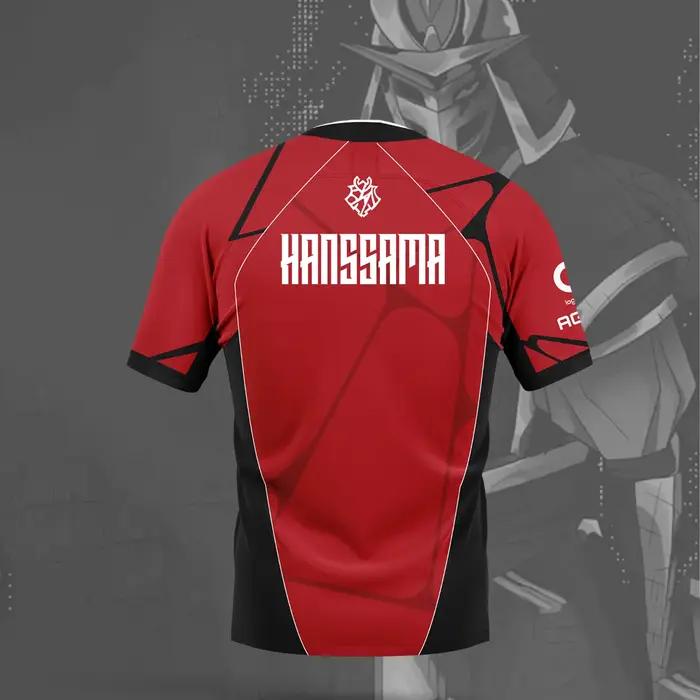 2026 Nouveau maillot de l'équipe Esports G2 - T-shirt décontracté pour passionnés de League of Legends CS2 pour hommes