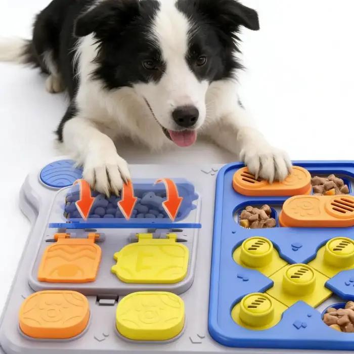 Jouet de puzzle pour chien et distributeur de friandises