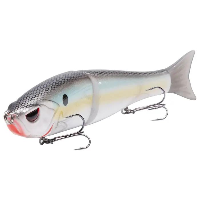 Bassdash Glide appâts pour brochet saumon truite Topwater simple joint Swimbait bar leurre de pêche