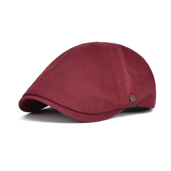 VOBOOM 100% béret homme coton Gatsby chapeau Ivy casquette irlandaise chasse gavroche