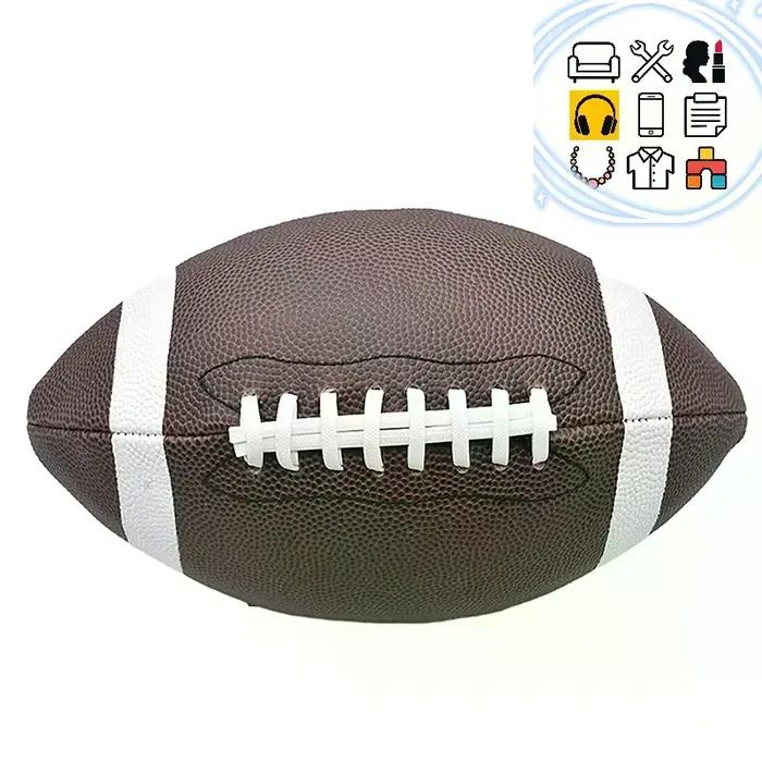 Ballon de football américain PVC durable pour hommes femmes et enfants occasions spéciales