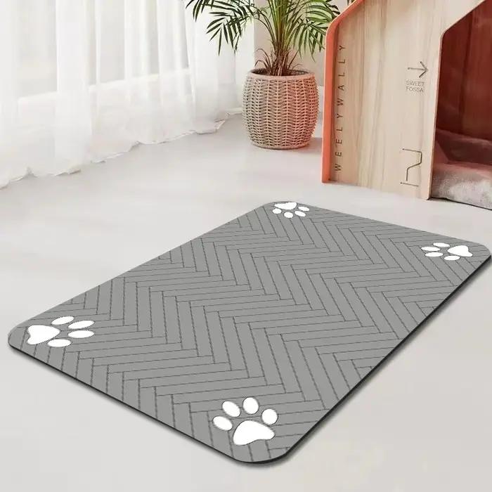 Tapis d'alimentation pour animaux de compagnie