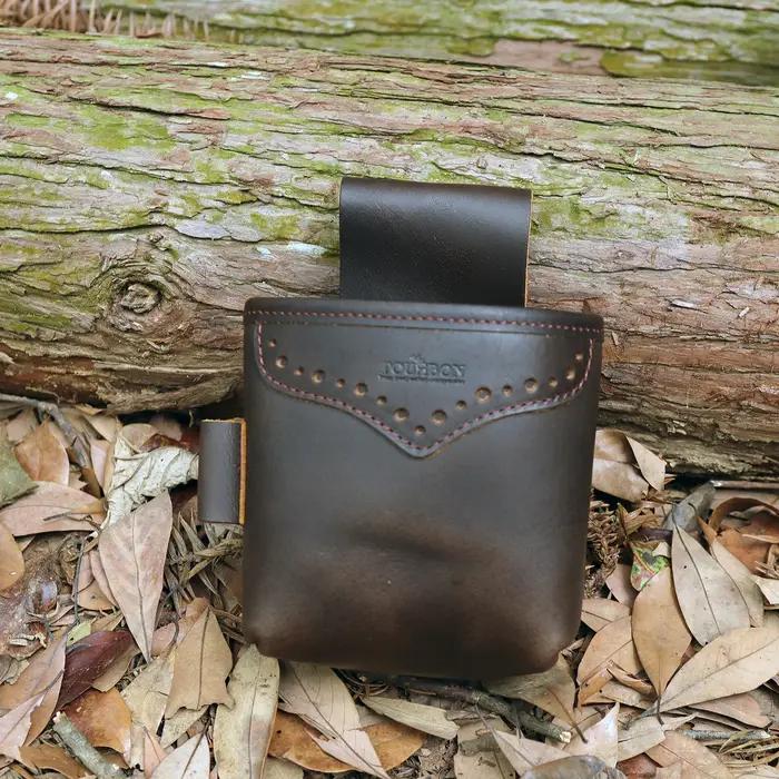 Sac de ceinture en cuir Tourbon pour cartouches de tir, pochette de rangement pour munitions de chas