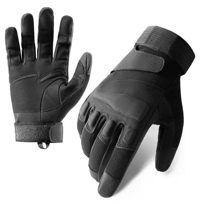 Gants tactiques unisexe protection poignet plein doigt anti-dérapant vélo escalade outdoor