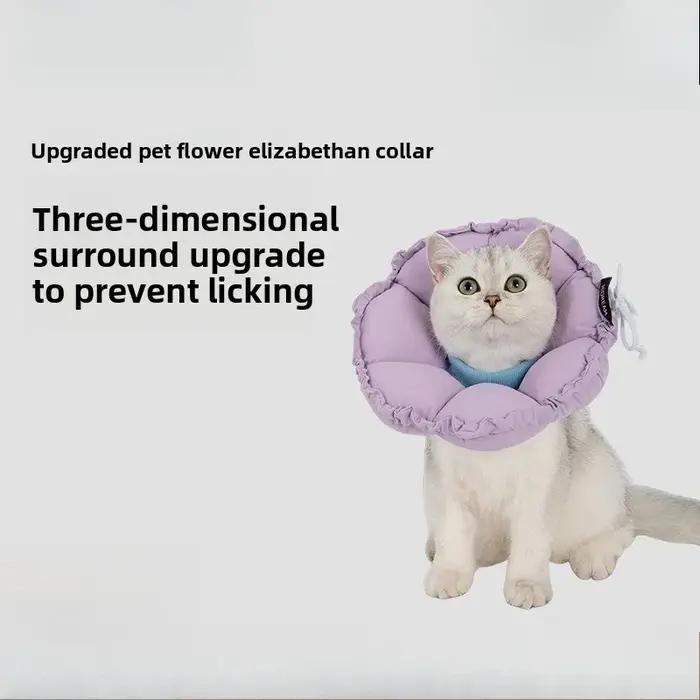Collier anti-léchage pour chat et chien