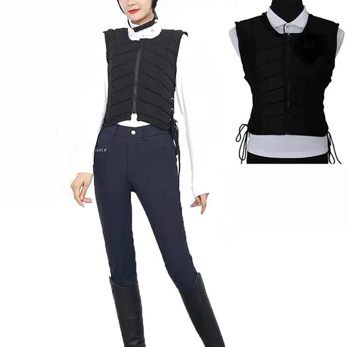 Gilet d'équitation pour cavalier, gilet de sécurité équestre pour rongeur, équipement de protection unisexe pour adultes et enfants, protection du corps pour cavalier