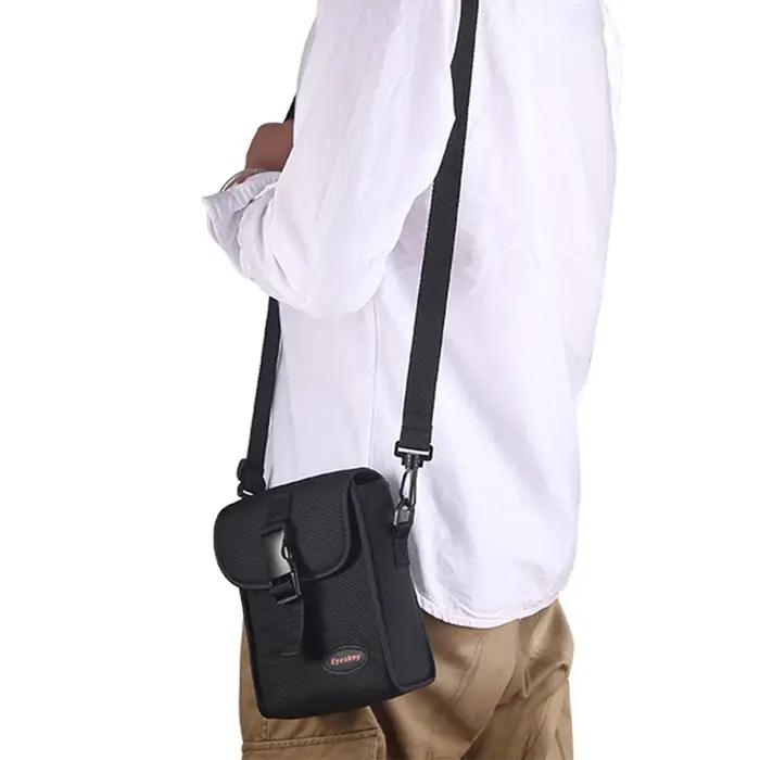 Sac étanche transport jumelles 32/42/50mm portable étui appareil photo sac bandoulière messager sangle jumelles