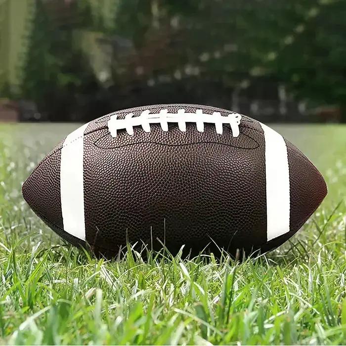 Ballon de football américain PVC durable pour hommes femmes et enfants occasions spéciales
