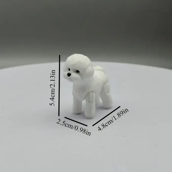 Statue de caniche imprimée en 3D