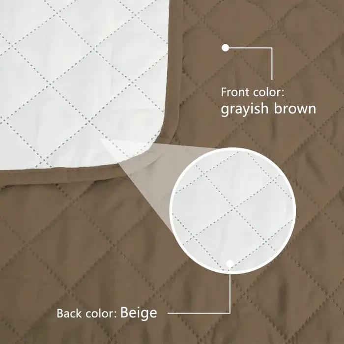 Housse de canapé imperméable matelassée anti-usure pour animaux domestiques style géométrique printemps été bureau salon protection meubles famille enfants occasions spéciales
