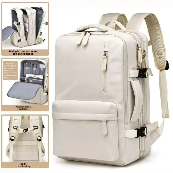Sac à dos 45x30x25 avion, sac à dos de bagage à main de cabine, sac à dos pour ordinateur portable pour voyage en avion, sac à dos d'école, sac pour hommes et femmes