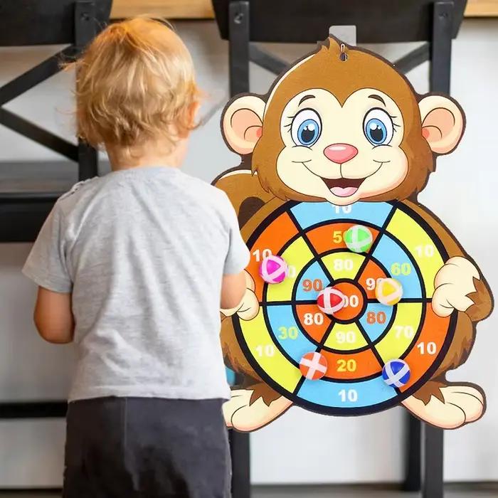 Jeux éducatifs jeu de fléchettes bébé jouet Stickey balle fléchette Sports d'intérieur enfant jeux M