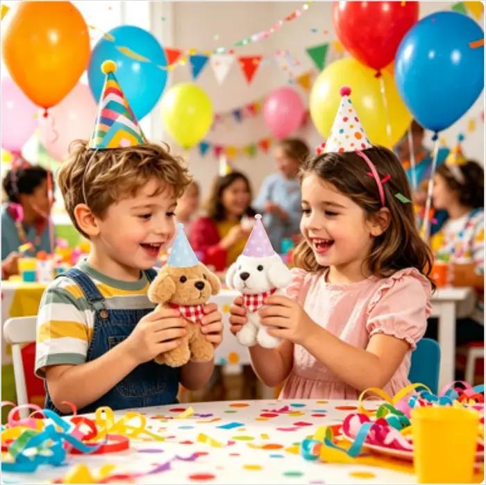 Kits DIY Adopt A Puppy - Cadeaux de fête avec animaux en peluche et maison pour chien à construire soi-même pour jouets, remise de diplôme, baby shower, cadeaux d'anniversaire
