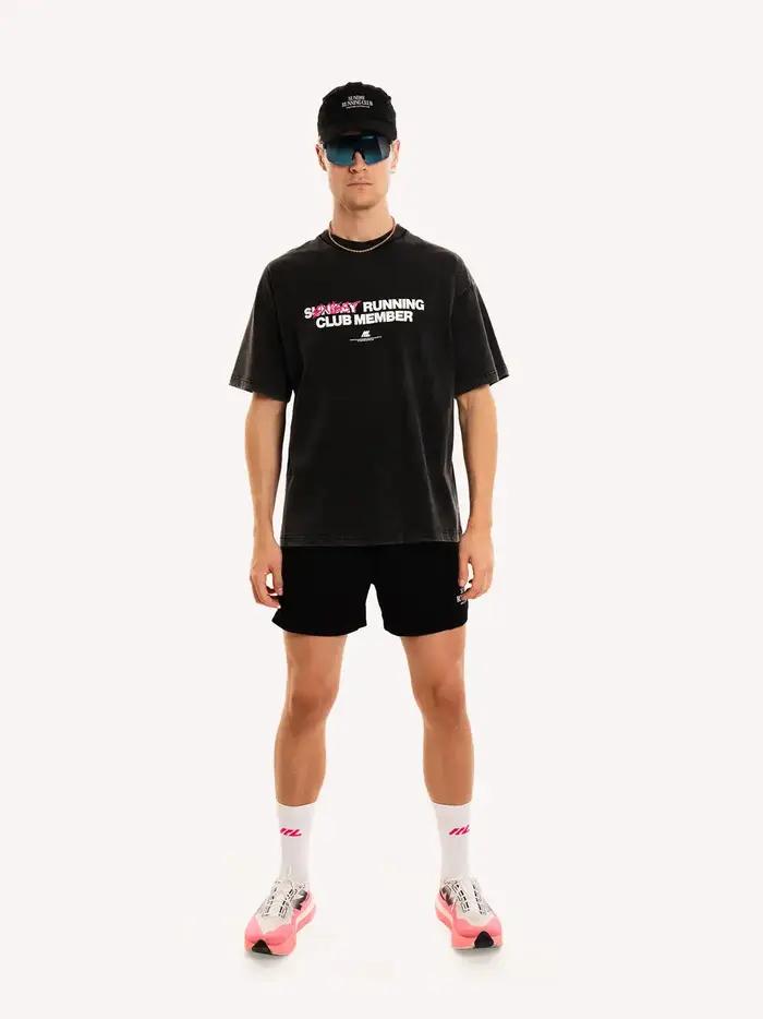 T-shirt surdimensionné lavé le plus sexy membre du club de course T-Shirt un autre laboratoire de co