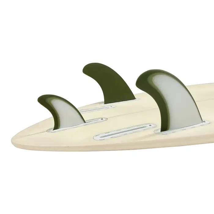 UPSURF Future Quilhas Tri Fins T1 3 FINS Thruster Fiberglass Surfboard Fins Single Tab Surfing Equip