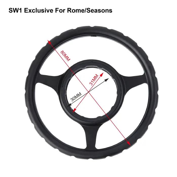 Lunettes de chasse Red Win en aluminium T6061 avec roue latérale de 80mm pour Red Win Rome SFP Scope et Seasons FFP Scope chasseurs de gros gibier occasions spéciales