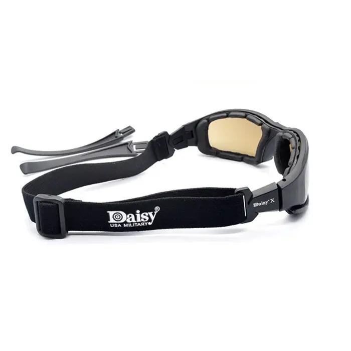 Lunettes tactiques polarisées Daisy X7 C5 pour hommes, lunettes de chasse en plein air, lunettes de
