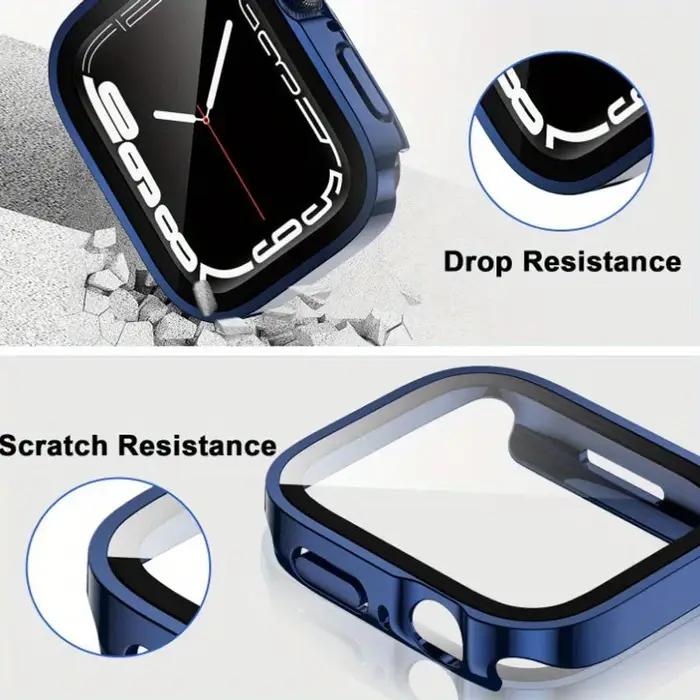 Coque étanche Apple Watch 7 8 9 - Protection écran et bumper 2 pièces - Accessoires iWatch 45mm 41mm