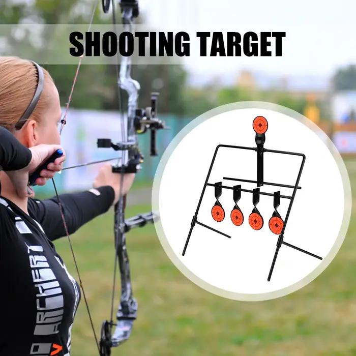 Cible rotative Shunmaii pour pistolet CS, accessoire de tir, entraînement, pratique, concours, cadeau pour tireurs débutants occasions spéciales