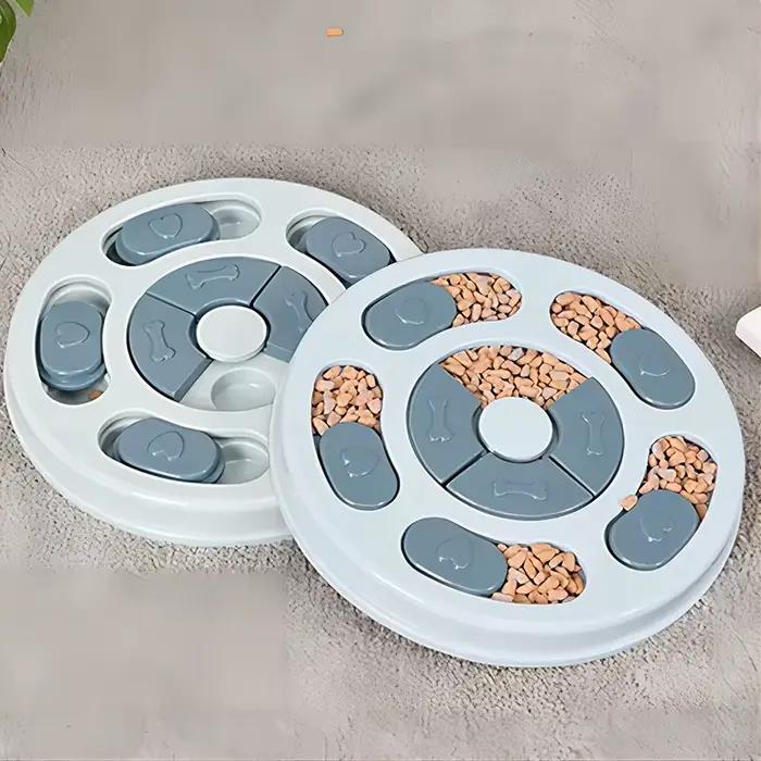 Jouet éducatif distributeur lent nourriture pour chiens intelligence chiots défis résolution de problèmes adaptabilité universelle chiens occaions spéciales