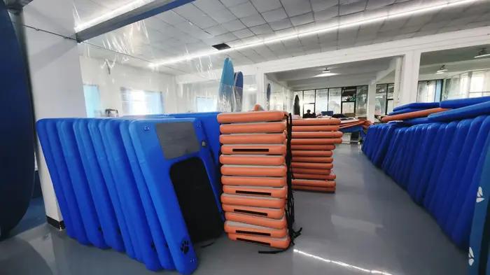 Rampe gonflable pour chien, pont flottant pour piscine, design convivial pour chien