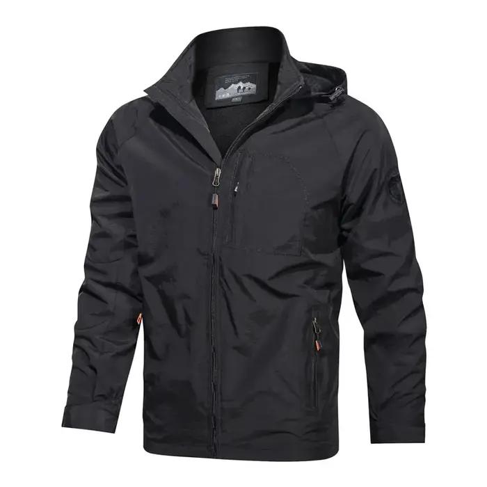 Veste tactique imperméable en nylon pour hommes, résistante aux intempéries, idéale pour randonnée, camping, pêche et chasse