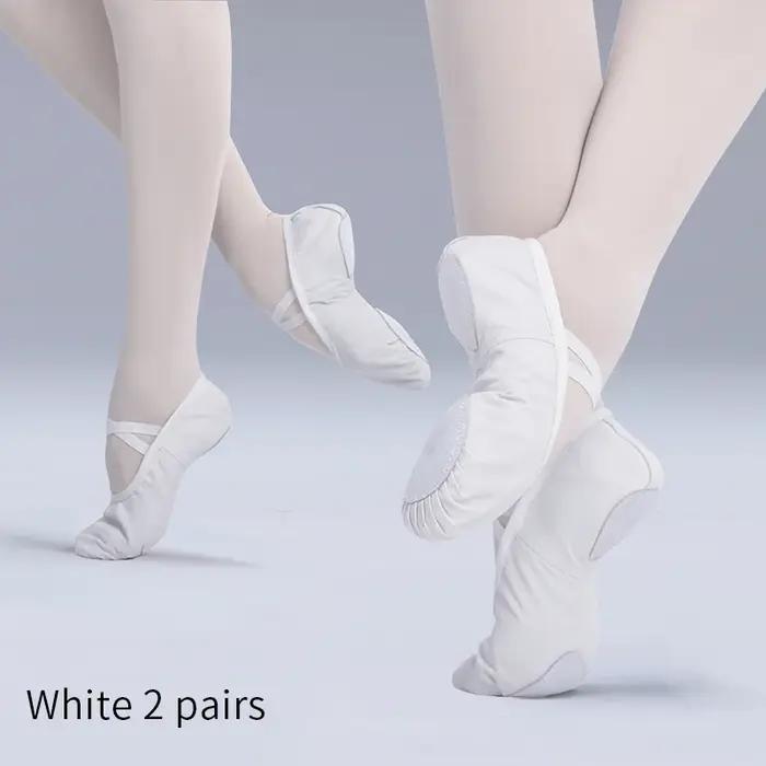 Chaussures de Ballet pour filles, chaussures de danse bon marché, chaussures de gymnastique à semell