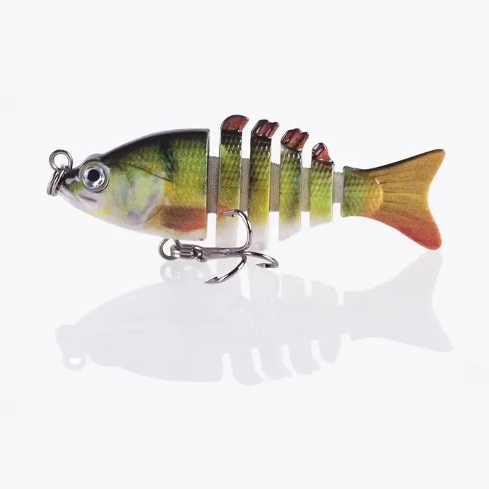 Leurre de pêche articulé Hanlin 5/6/7/8/10cm