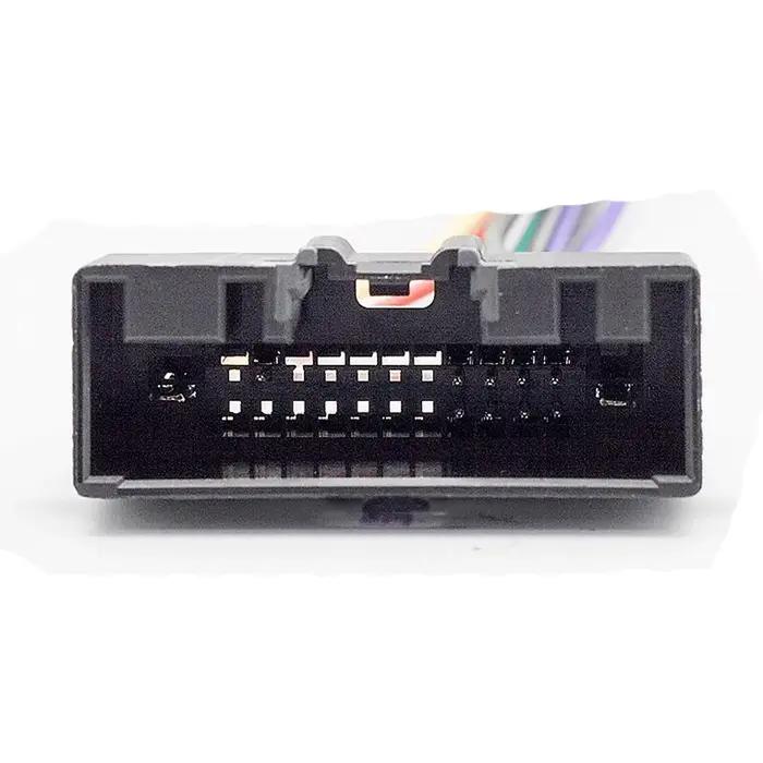 Câble de prise d'amplificateur de caisson de basses d'autoradio, convertisseurs Audio stéréo pour Fo