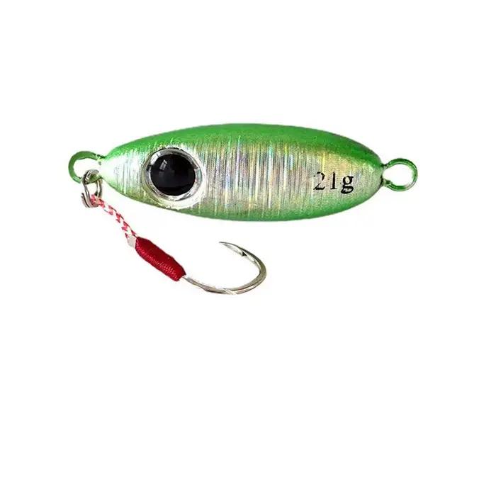 6 pièces Micro métal gabarits leurres de pêche 5.5g/7.5g/10g/14g/17g/21g rivage coulée gabarit