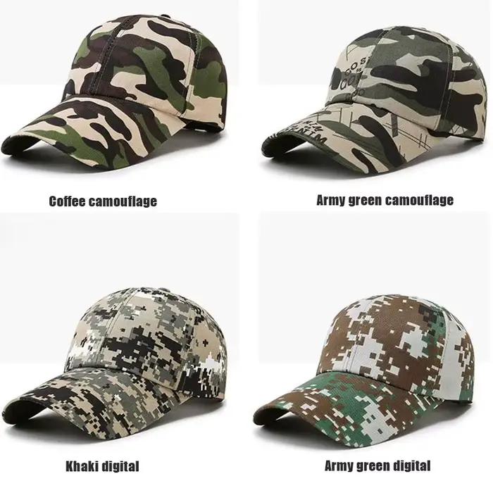 Casquette de baseball réglable HELTFARM protection solaire camouflage camping randonnée pêche pour homme polyvalente tout l'année