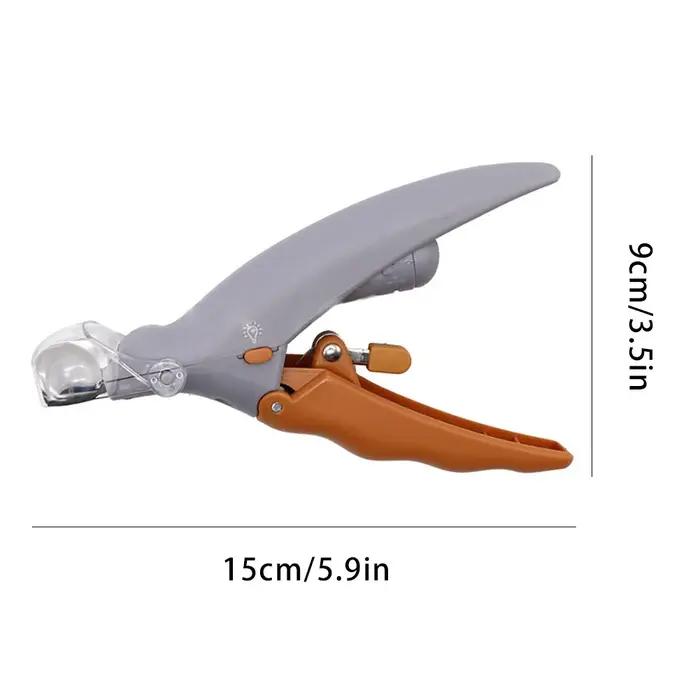 Coupe-ongles avec lumière LED pour chien et chat