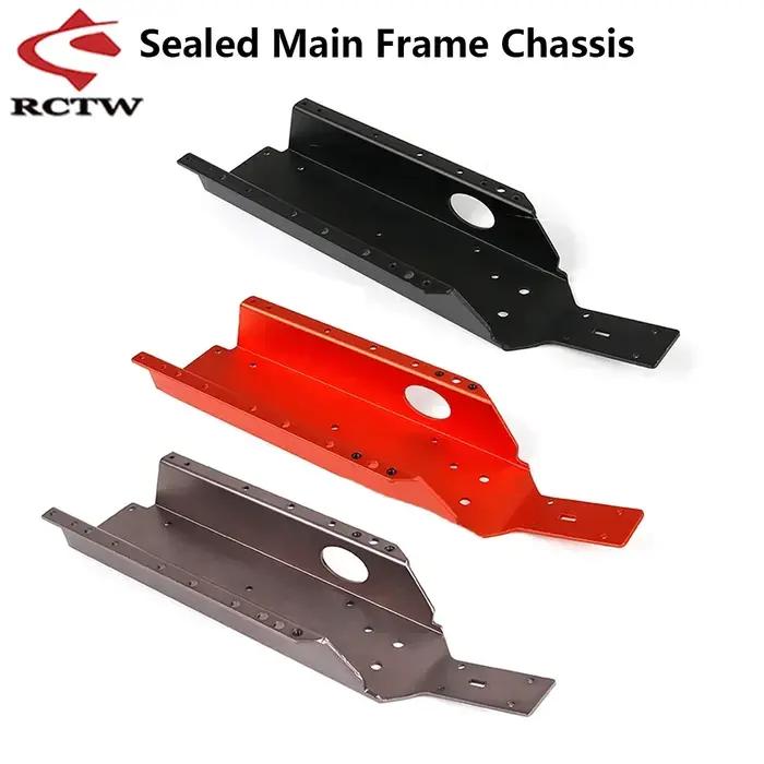 Plaque de protection avant et arrière ou châssis principal en métal pour pièces de voiture RC 1/5 HPI ROFUN BAHA King Motor ROVAN Baja 5b Ss 5t 5sc
