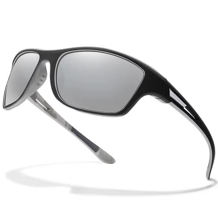 Lunettes de pêche polarisées homme femme anti-éblouissement UV400 lentille TAC pour chasse et randonnée