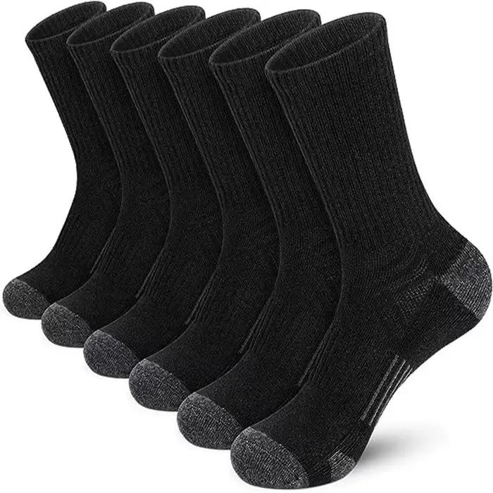 Pack 5 paires chaussettes outdoor homme - Socks cyclisme running confort chasse toutes saisons