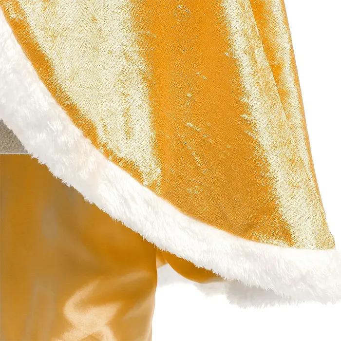 Cape de princesse à capuche solide pour filles, Cape d'hiver pour enfants, Costume de fête de noël,